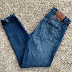 Lucky Brand Sienna Slim Boyfriend Size 0 / 25 Medium Wash distressed